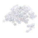 White Snowflake Christmas Party Dinner Table Confetti Sprinkles Decor 15g
