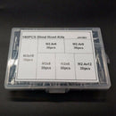 180Pcs Nail Decoration Aluminium Blind Rivet Rivet Kits For Furniture Assor