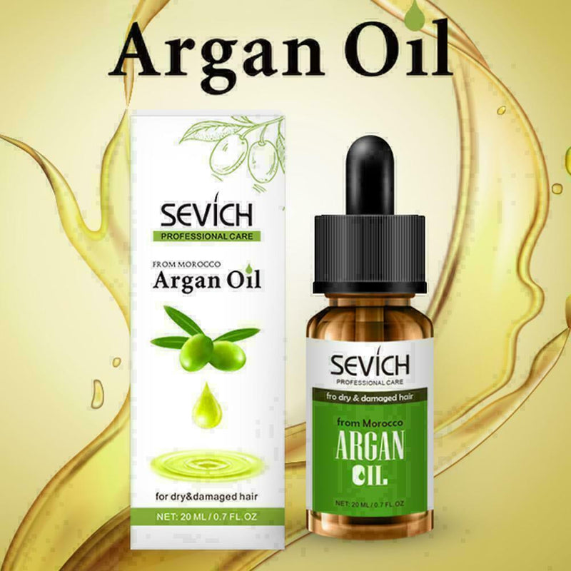 Sevich Organic Moroccan Argan Oil For Hair 100% Pure Healthy Treatment Hair U9O5