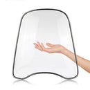 Motorcycle Windshield Wind Deflector Scooter Windscreen PC 425460mm Universal