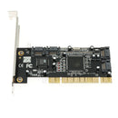 1X(Sata Pci 4 Port Expansion Card Sata Controller Pci Raid Card Pci To Sata