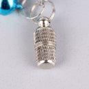 Pets Cat Dog ID Tag Tube Address Name Label Metal Pendant Collar Tags Avoid T7I2