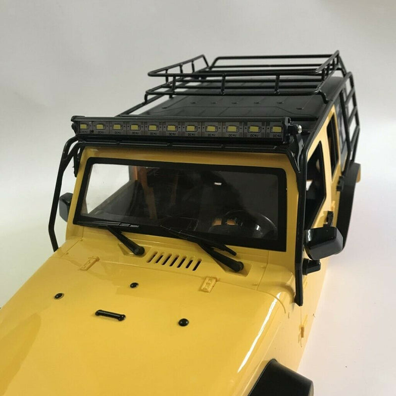 Metal Roof Luggage Rack for 1/10th Scale AXIAL SCX10 4WD Off-Road RC Crawler