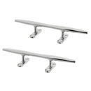 2 Pieces 316 Stainless Steel Boat Cleat Dock Cleat Hollow Base Boat Cleat