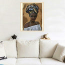 5D DIY Diamond Painting Africa Hat Women Cross Stitch Embroidery Mosaic Kit