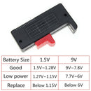 Universal LCD Digital AA/AAA/C/D/9V/1.5V Button Cell Battery Volt Tester BT-168D