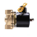 1 Pcs DC12V Solenoid Valve Brass Solenoid Valve DN15 Pneumatic Normally Clo