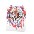 Tiger Patches For Clothes Washable Ironing Stickers Print On T-shirt Dress  Z