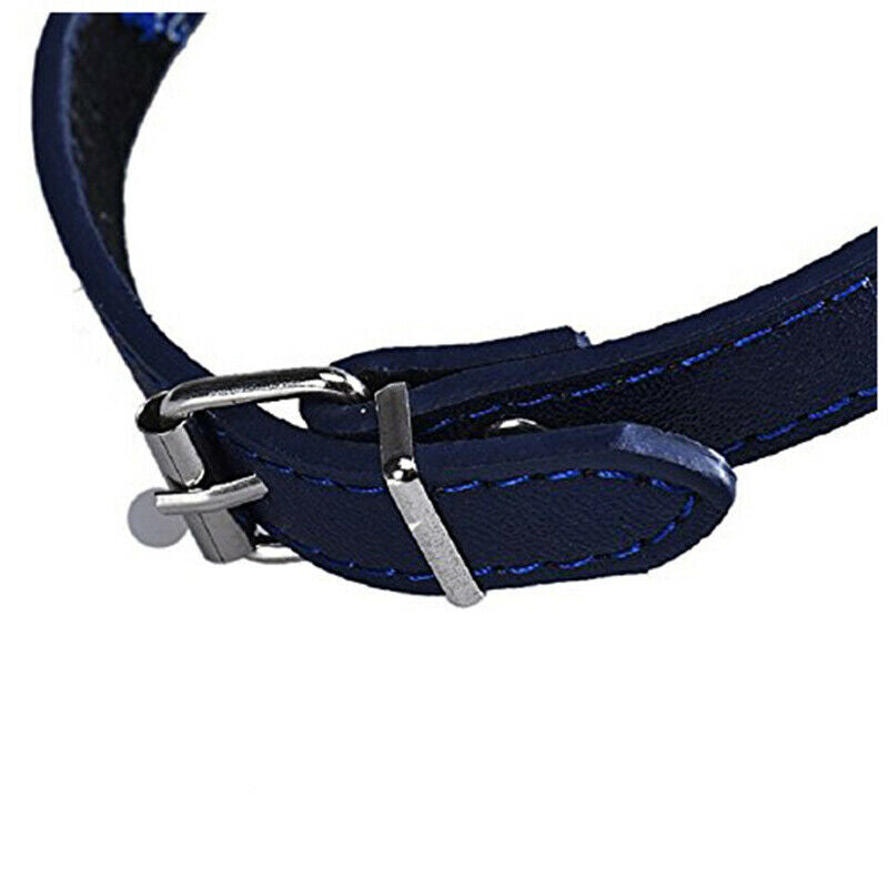 Adjustable Pet Dog Collar Cat Neck Scarf Bandana Collars Blue
