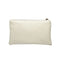 Retro Crocodile Leather Women Clutch Bag Zipper Purse Solid Handbag (White)
