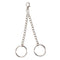 18cm Trousers Hipster Metal Hip Hop Jewelry Pants KeyChain Wallet Chain Belt  Bj