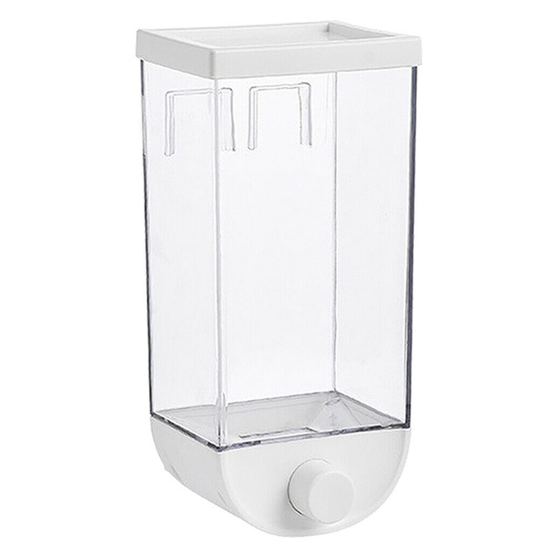 3pcs Wall Mounted Dry Nuts Grain Food Dispenser Food-grade Storage Jar 1500ml