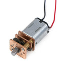 Steel Gear N20 Mini Micro Precision DC Geared Motor D-Axis Speed Reduction Motor