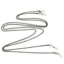 2Pcs Reading Glasses Spectacles Sunglasses 66cm Long Black Chain Neck Strap EUQ