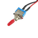 3x Security Alarm Pre-Wired On/Off Mini Toggle Switch for Car alarm systems,