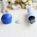 7 Punctuation Useful Needles Placed In Wool Felt Poke Transparent Tube