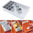 Aluminum Alloy Rectangular Cake Mould Baking Tray Letter Number Cake Mould  Y6S4
