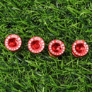 Aluminum Alloy Anti-rust Bicycle V Brake Screw Bolt Bike Replacement Red