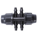 20 Pcs Drip Irrigator Garden Watering 8/11 Inch To 3/4 Inch Quick Hose Conn B6L6