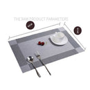 Table Mats Set Of 8 Dining Table Place Mats Washable Placemats Non-Slip Hea
