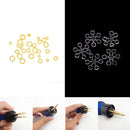 Carp Fishing Pellet Bait and Bander Tool Stretcher Bait Bands Elastic 7mm %o