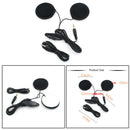 Soft Headset Headphone Mic for Motorcycle Helmet Bluetooth Intercom Useful jhu