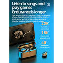 Wireless Earbuds Stereo Headphones in-Ear Headset for Sport for Workout