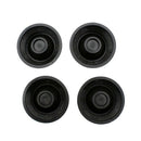 4 Piano Caster Cups Gripper Set with Sturdy 300kg Load Bearing ABS for Upri