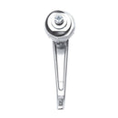 Electric control cabinet pull type long shaft L handle lock with plate A3H1