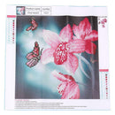 Diamond Embroidery Diamond Painting Butterflies in Love with Flowers Decor