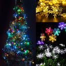 40 LED Snowflake String Light Garland Christmas Lamp Party Decor (4m) A