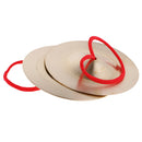 2x Mini Kids Children Copper Hand Cymbals Gong Rhythm Beats Percussion - 9cm