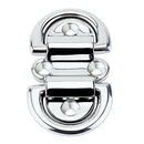 Folding Pad Eye 316 Stainless Steel Lashing Ring Heavy Duty D Ring Tie Down