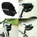 Black Waterproof Bicycle Bag Rear Pouch Storage Cycling Seat R7E9