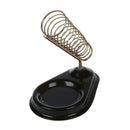 Soldering Solder Iron Metal Stand Holder Black Base S3U7