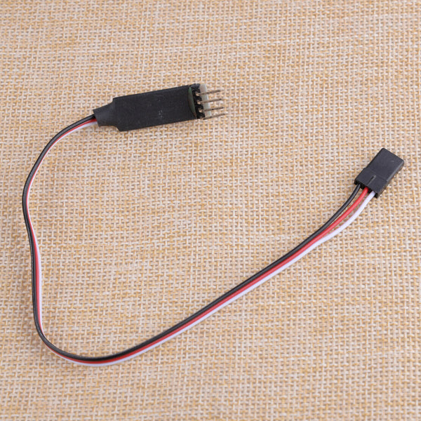 Two Channels Remote Control Switch fit for RC Car Lights Receiver Socket CH3 Hf