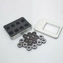 Fast Speed 608 Speed Skating Bearings Black Balls Skateboard Beads Bearings