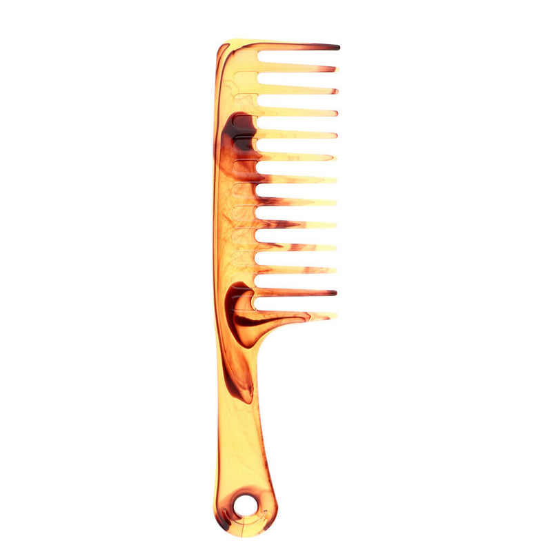 Professional Detangling Comb Wide Tooth Hairbrush Hair Care Styling Tool 02