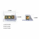 Audio Stereo Solar Amp Power/Ground Cable Splitter Distribution Block 2-Way New