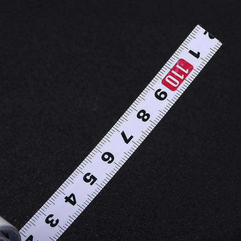Stainless Steel Miter Track Tape Self Adhesive Metric Ruler (R2L White) A
