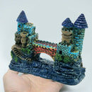 25cm Medieval Towers Castle Aquarium Decoration Fish Tank Cave Landscape New