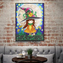 5D DIY Special Shaped Diamond Painting Girl Cross Stitch Mosaic Kits Decor
