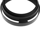 2 in 1 Metal Lens Hood & Adapter Ring for Fuji Finepix X100 X100S X100T X70