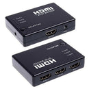 Mini 3 Port HDMI Switch Switcher Splitter 1080P HD Video + IR Remote