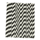 Striped Paper Drinking Straws for Parties,Table Decoration,Weddings Pack of