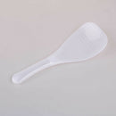 2Pcs Kitchen Non Stick Rice Paddle Hand Roll Spoons Clear Plastic Meal Spoons Tw