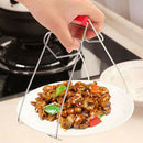 Anti-scalding Tongs Rack Clamp Hot Bowl Pot Dish Kitchen Tool Holders Pan