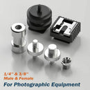 Camera Screw, 22 Pcs 1/4 Inch and 3/8 Inch Converter Threaded Screws Adapte W9C2