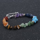 7 Chakra Bracelet Lava Healing Yoga Reiki Prayer Stones Gemstones Yoga