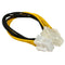 4pin to 8pin motherboard cpu power adapter cable power supply line ME